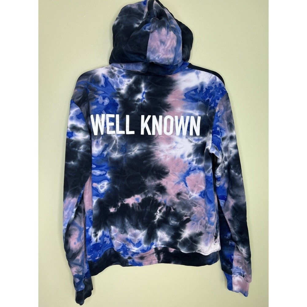 WELL KNOWN STUDIOS Billionaire Boys Club Houston Tie Dye Pullover Hoodie Large